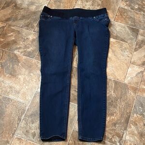 Indigo Blue Maternity Women's Dark Blue Jeans Size XL